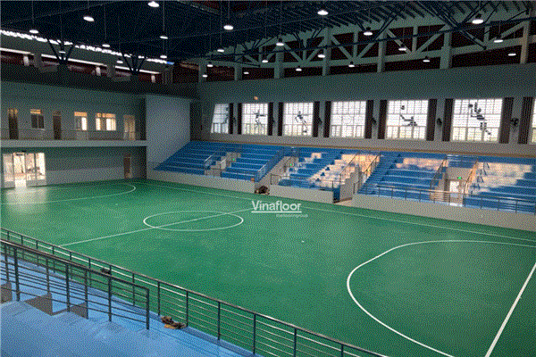 Công Trình Sàn Thể Thao tại Sân Thi Đấu An Giang