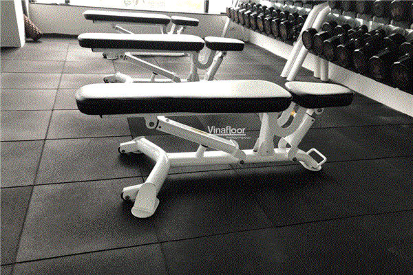 Công trình Thảm Cao Su cho Phòng Gym Wonder Fitness Center 2