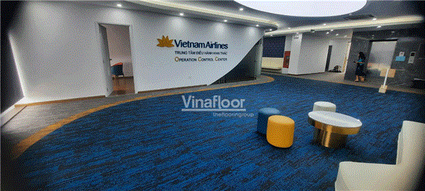 Công trình Thảm Văn Phòng Tại Trung Tâm Điều Hành Khai Thác Vietnam airlines 