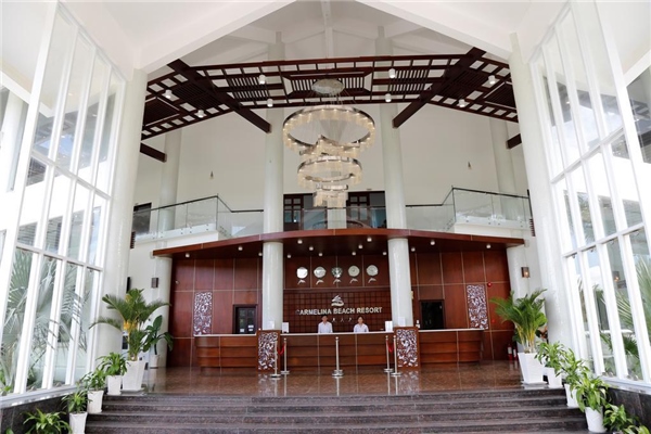 Công Trình Thi Công Sàn Vinyl Cuộn Tại Resort Hồ Tràm