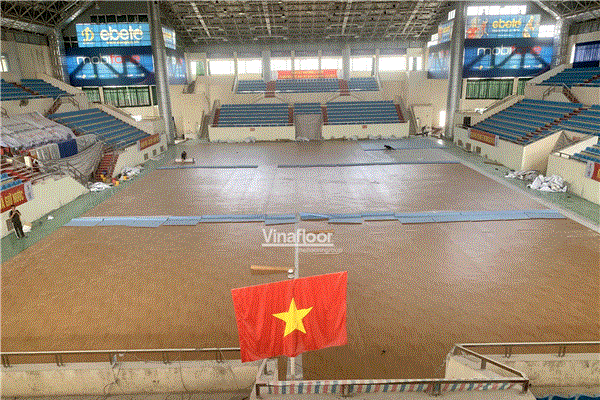 Dự án Thi Công Sàn Tại Khu Liên Hợp Thể Thao Hải Phòng