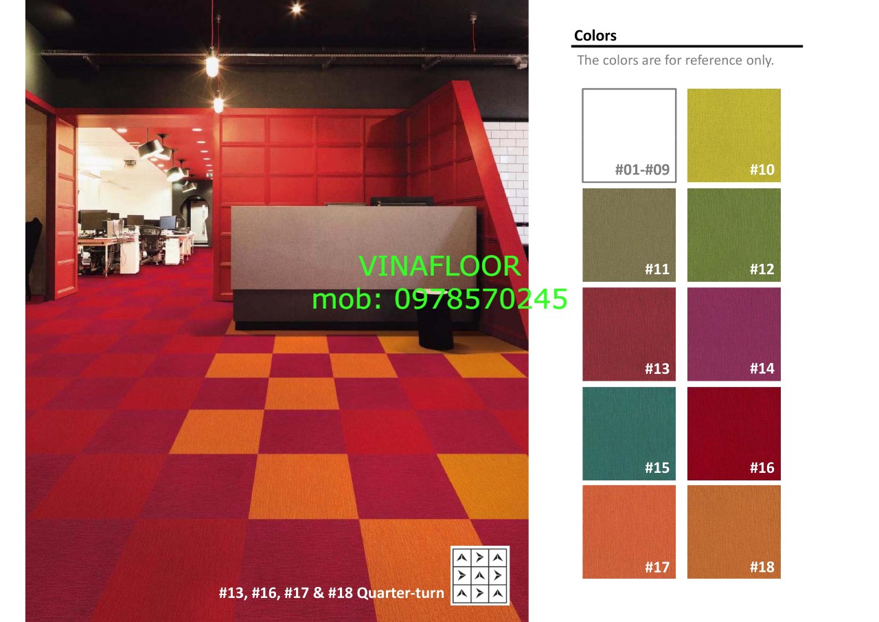 thảm sàn colorun