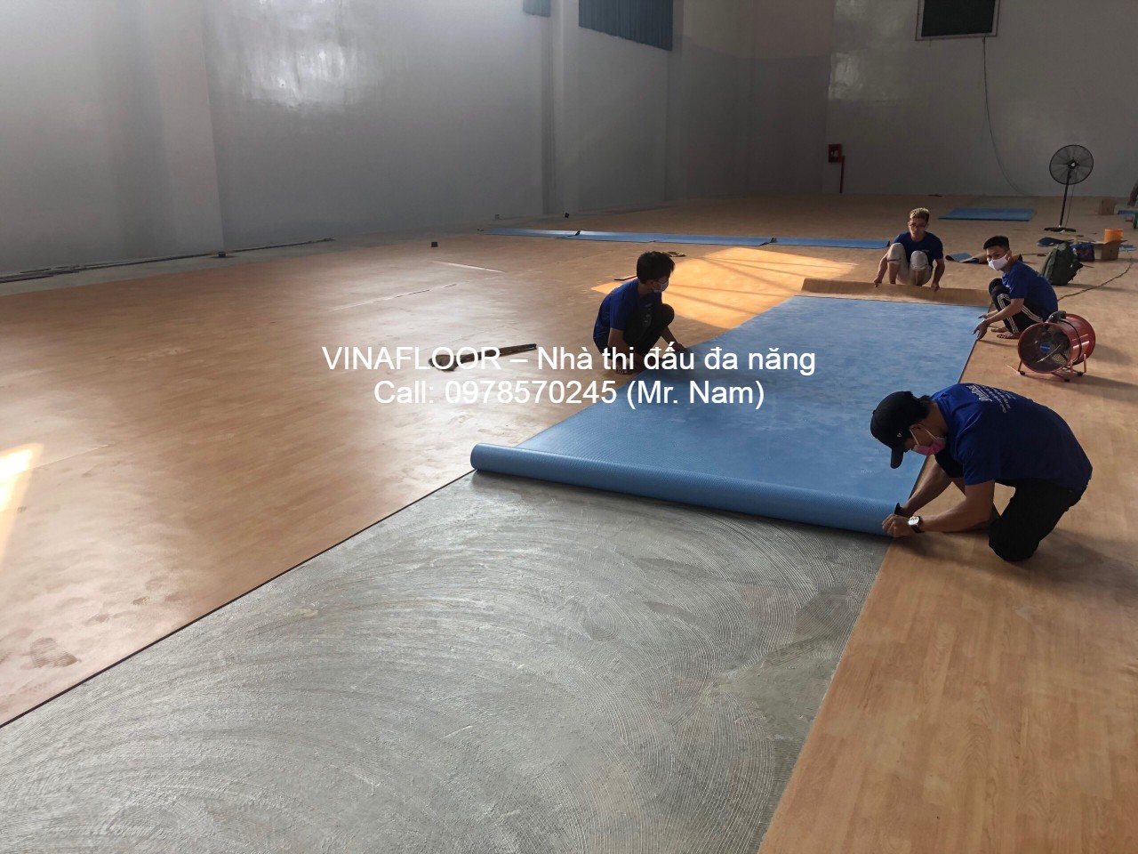 thi công thảm thi đấu sport